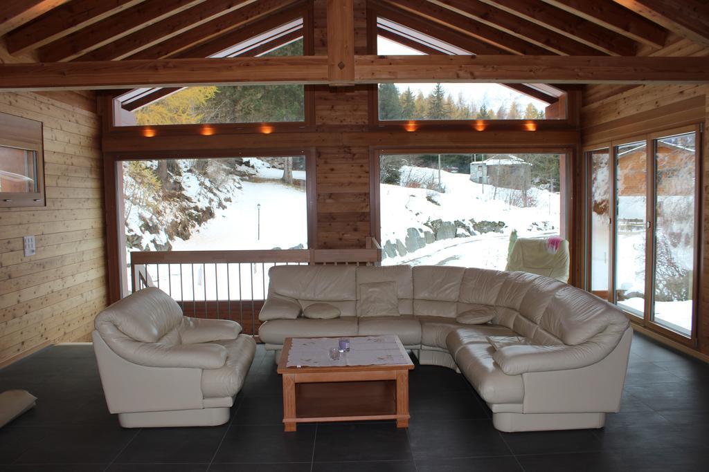 Chalet Du Chef Grachen Exterior photo